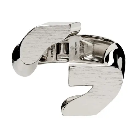 GIVENCHY(ジバンシィ) シルバー G チェーン カフブレスレット