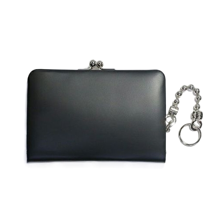 JAM HOME MADE(ジャムホームメイド)×NUMBER (N)INE(ナンバーナイン) コラボ がま口二つ折り財布 ミディアムウォレット