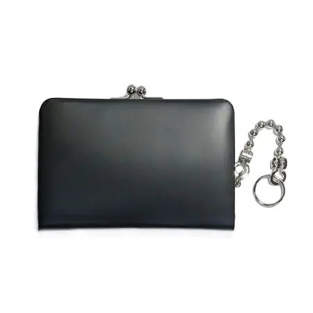 JAM HOME MADE(ジャムホームメイド)×NUMBER (N)INE(ナンバーナイン) コラボ がま口二つ折り財布 ミディアムウォレット