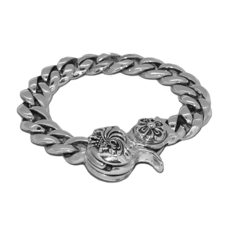 LION HEART(ライオンハート) クラシックチェーンブレスレット シルバー925