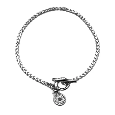 LION HEART(ライオンハート) リファインドチェーンブレスレット フランコ シルバー925