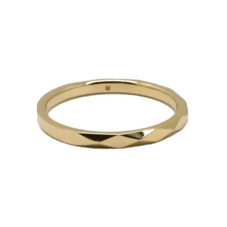 LION HEART(ライオンハート) カッティングプチリング K10ゴールド