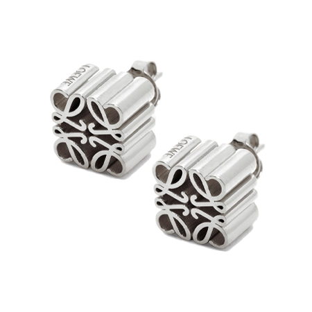 LOEWE(ロエベ) ピアス アナグラム スタッズ スターリングシルバー