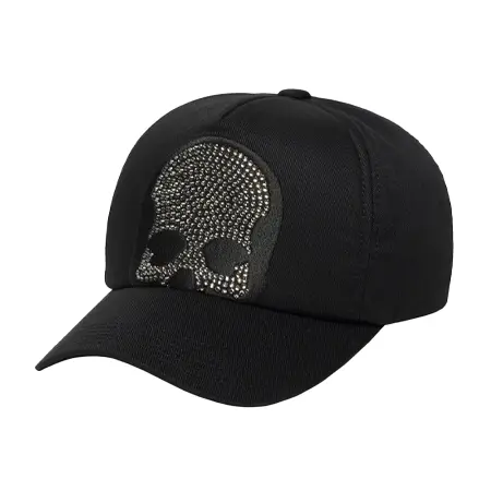 lucien pellat-finet(ルシアンペラフィネ) キャップ ハーフスカル クリスタル