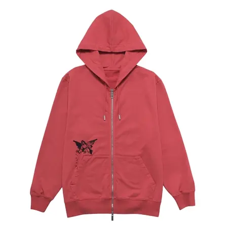 lucien pellat-finet(ルシアンペラフィネ) パーカー ユニセックス スウェット エンジェルハート＆ボナパルト