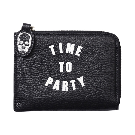 lucien pellat-finet(ルシアンペラフィネ)×MORABITO(モラビト) 財布 コラボレーション コインケース TIME TO PARTY