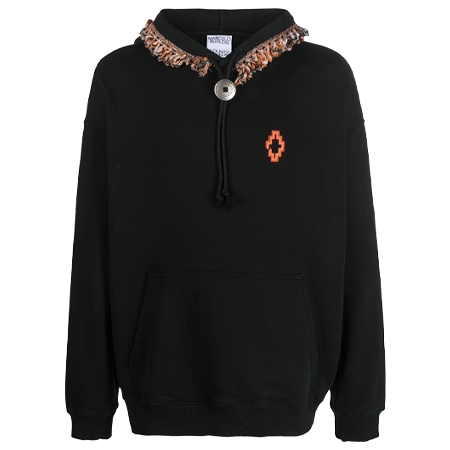 MARCELO BURLON(マルセロ・バーロン) パーカー フリンジトリム