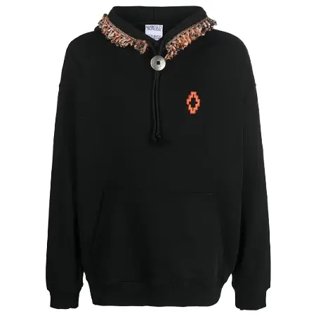 MARCELO BURLON(マルセロ・バーロン) パーカー フリンジトリム