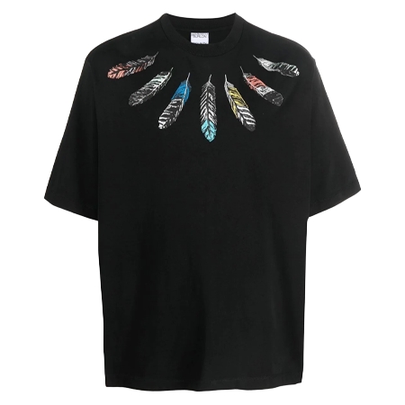 MARCELO BURLON(マルセロ・バーロン) Tシャツ フェザープリント