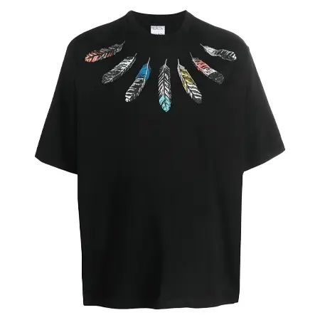 MARCELO BURLON(マルセロ・バーロン) Tシャツ フェザープリント