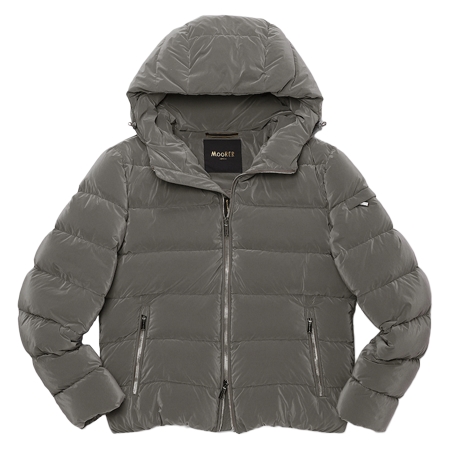 MOORER(ムーレー) ダウン フーデッド ダウン ブルゾン ALEX-OS BEIGE