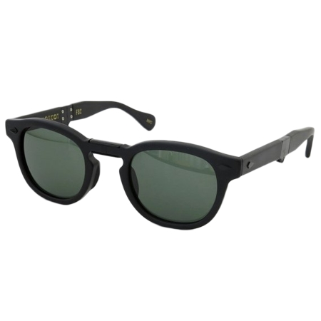 MOSCOT(モスコット)×FREEMANS SPORTING CLUB(フリーマンズスポーティングクラブ) コラボレーション 限定サングラス LEMTOSH FOLD レムトッシュ MATTE BLACK 46size