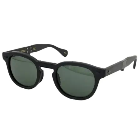 MOSCOT(モスコット)×FREEMANS SPORTING CLUB(フリーマンズスポーティングクラブ) コラボレーション 限定サングラス LEMTOSH FOLD レムトッシュ MATTE BLACK 46size