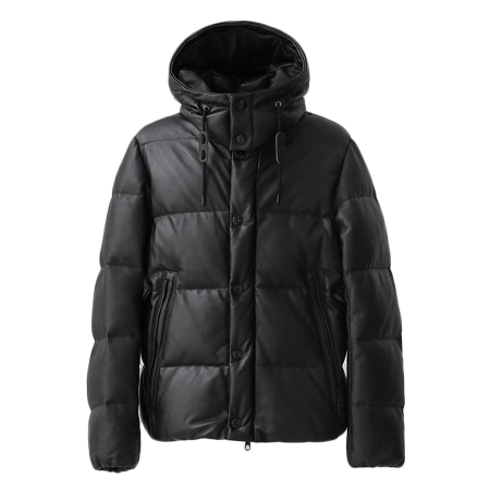 NANO universe LB.03 Section(ナノユニバース LB.03 セクション) 西川ダウン ラムレザーダウン