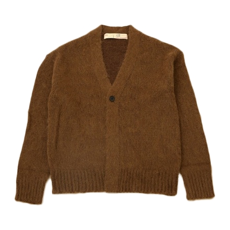 NANO universe LB.03 Section(ナノユニバース LB.03 セクション) モヘヤミックスプレーティングカーディガン