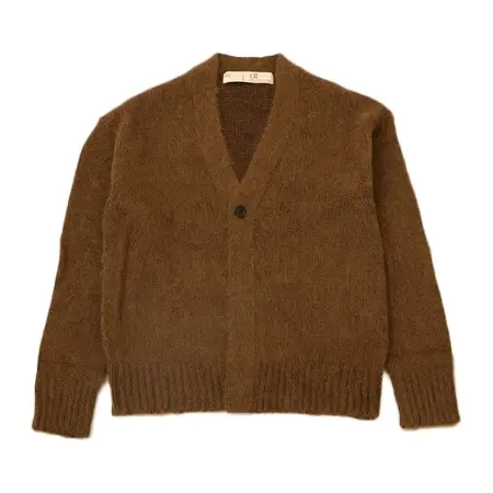 NANO universe LB.03 Section(ナノユニバース LB.03 セクション) モヘヤミックスプレーティングカーディガン