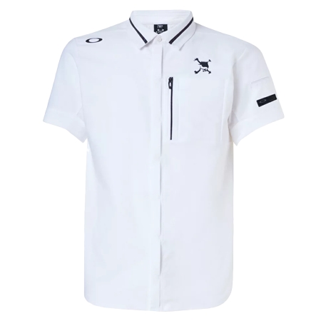 Oakley(オークリー) ポロシャツ SKULL AURORA WV ACROSS SHIRT