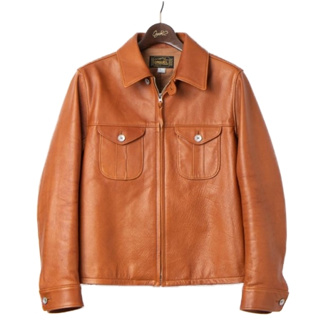 ORGUEIL(オルゲイユ) レザージャケット Leather Shirt Jacket OR-4190B