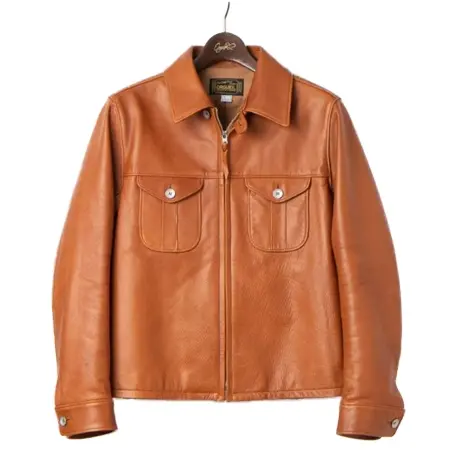 ORGUEIL(オルゲイユ) レザージャケット Leather Shirt Jacket OR-4190B