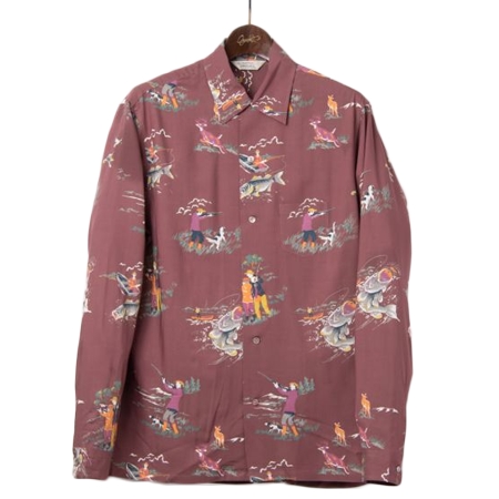 ORGUEIL(オルゲイユ) シャツ Long Sleeve Open Shirt OR-5070