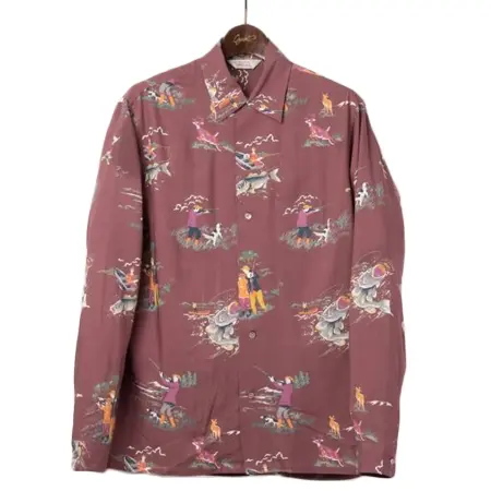 ORGUEIL(オルゲイユ) シャツ Long Sleeve Open Shirt OR-5070