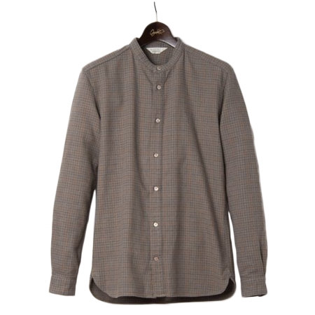 ORGUEIL(オルゲイユ) シャツ Band Collar Shirt