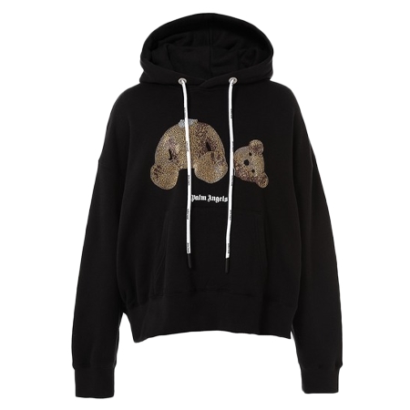 Palm Angels(パームエンジェルス) パーカー PA SEQUINS BEAR HOODY