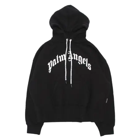 Palm Angels(パームエンジェルス) パーカー CURVED LOGO HOODY カーブロゴパーカー