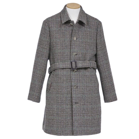 Papas(パパス) コート ABRAHAM MOON W･FACEガンクラブ×無地ステンカラーコート