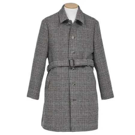 Papas(パパス) コート ABRAHAM MOON W･FACEガンクラブ×無地ステンカラーコート