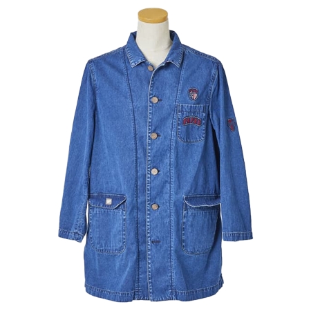 Papas(パパス) コート 9.25OZセルヴィッチオーストレード&USAデニムコート