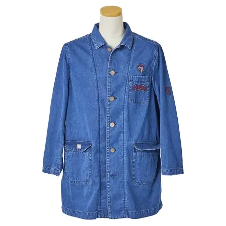 Papas(パパス) コート 9.25OZセルヴィッチオーストレード&USAデニムコート