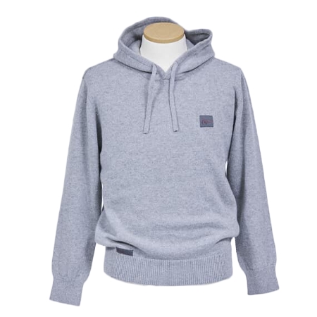 Papas(パパス) パーカー ウール/カシミヤ ニットパーカー