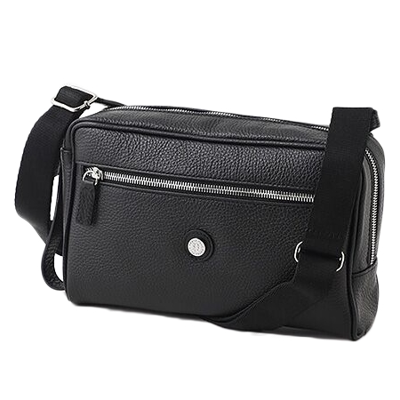 Papas+(パパスプラス) シュリンクレザーショルダーバッグ