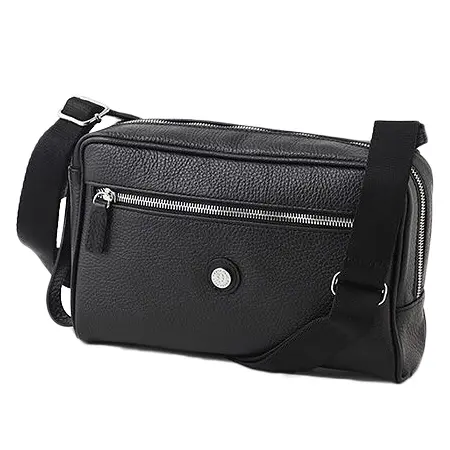 Papas+(パパスプラス) シュリンクレザーショルダーバッグ