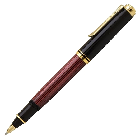 Pelikan(ペリカン) ボールペン ローラーボール スーベレーン R600 レッドストライプ