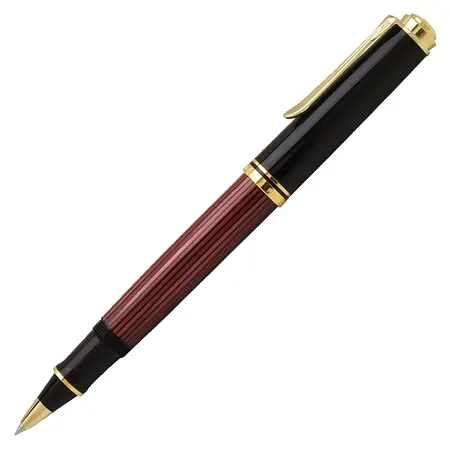 Pelikan(ペリカン) ボールペン ローラーボール スーベレーン R600 レッドストライプ