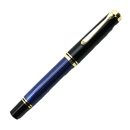 Pelikan(ペリカン) 万年筆 スーベレーン M800 ブルー ストライプ