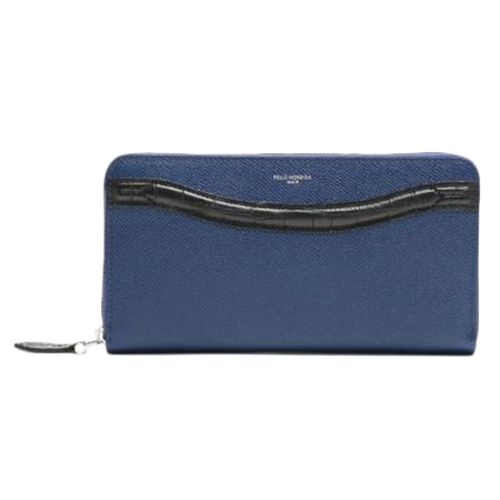 PELLE MORBIDA(ペッレモルビダ) 財布 deck/9 デッキナイン 9SL002CRS-長財布 ラウンドファスナー