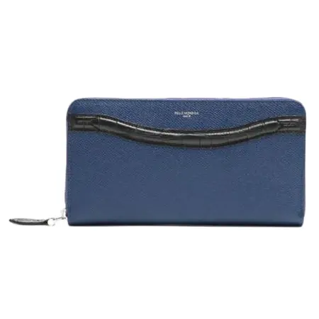 PELLE MORBIDA(ペッレモルビダ) 財布 deck/9 デッキナイン 9SL002CRS-長財布 ラウンドファスナー