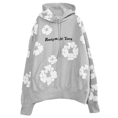 READYMADE(レディメイド)×DENIM TEARS パーカー COTTON WREATH HOODIE/GRAY
