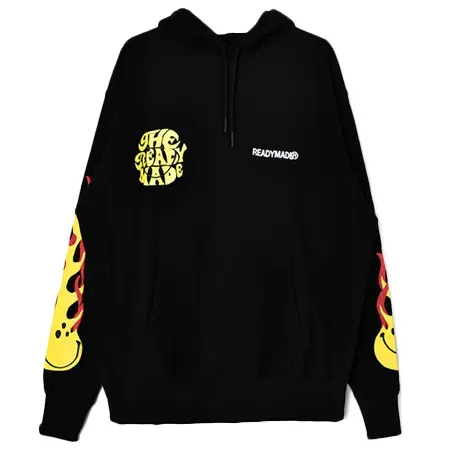 READYMADE(レディメイド) パーカー SMILE HOODIE/BLACK