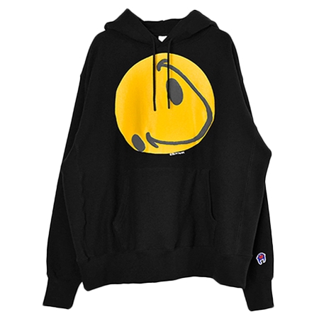 READYMADE(レディメイド) パーカー COLLAPSED FACE HOODIE/BLACK