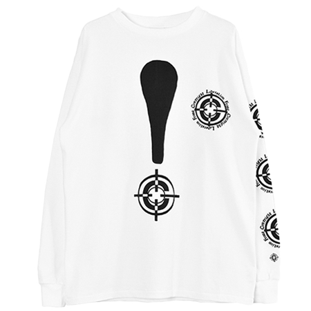 READYMADE(レディメイド) Tシャツ TARGET LS TEE/WHITE