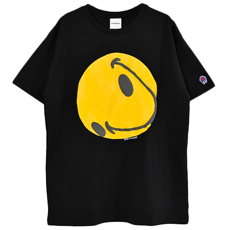 READYMADE(レディメイド) Tシャツ COLLAPSED FACE T-SHIRT/BLACK