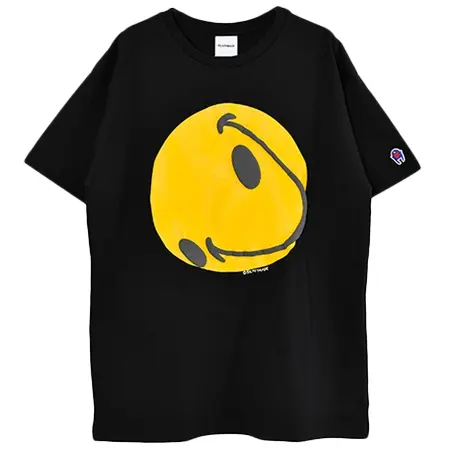 READYMADE(レディメイド) Tシャツ COLLAPSED FACE T-SHIRT/BLACK