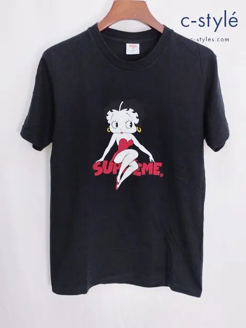 Supreme シュプリーム 半袖Tシャツ M ブラック Betty Boop Tee