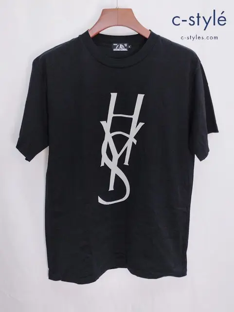 HYSTERIC GLAMOUR ヒステリックグラマー 半袖Tシャツ S ブラック HYSロゴプリント