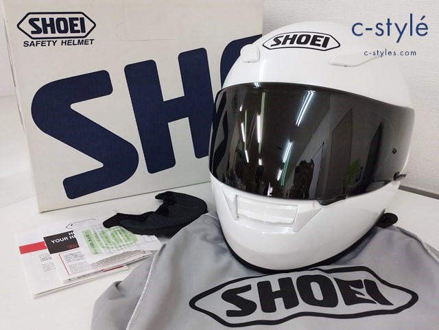 SHOEI ショウエイ フルフェイス ホワイト 59cm 2014/04/22 XR-1100