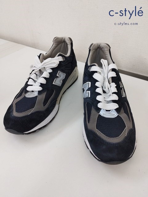 NEW BALANCE ニューバランス スニーカー 26cm ネイビー 990 M990NB2